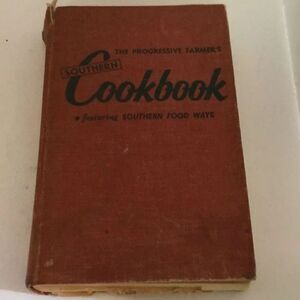 Vintage 1961 progressive farmer, southern cookbook, poor condition, but great re